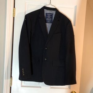 Navy blue sports coat